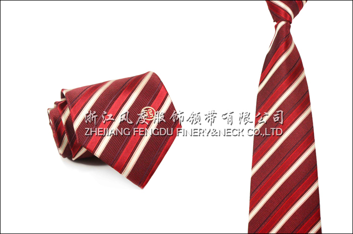 中国工商银行 色织涤丝领带