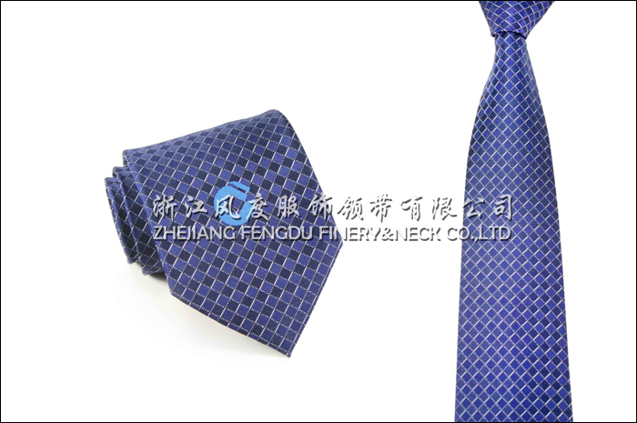 中国建设银行 色织涤丝领带