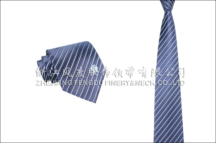 信用联社 色织涤丝领带