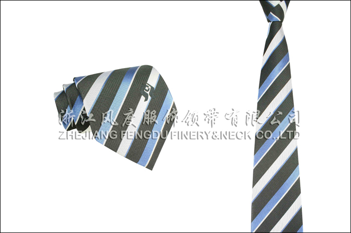 信用联社 色织涤丝领带