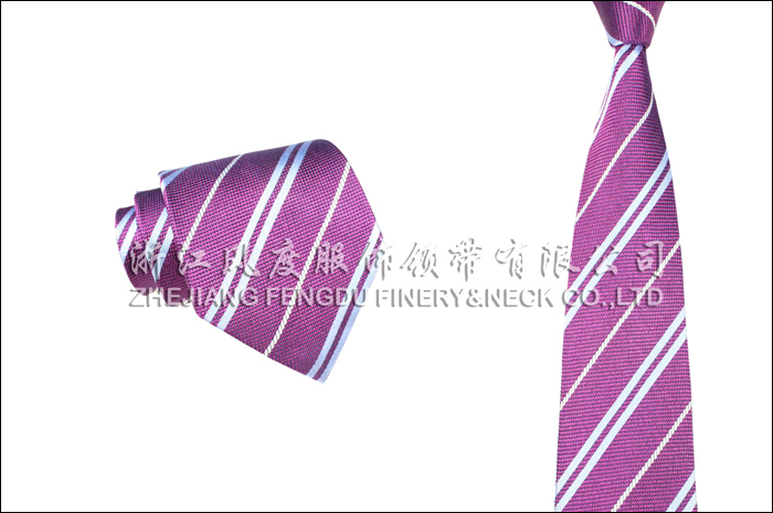 光大银行 色织真丝领带