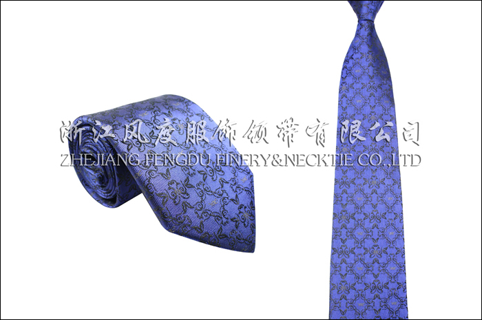 云南机场 色织真丝领带