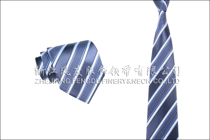 移动 色织涤丝领带