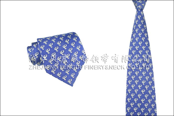 电信 色织真丝领带