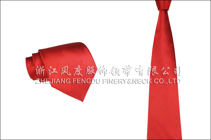 中国网通 色织涤丝领带