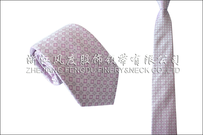 色织真丝商务领带