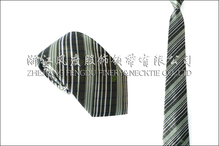 福州地铁 色织真丝领带