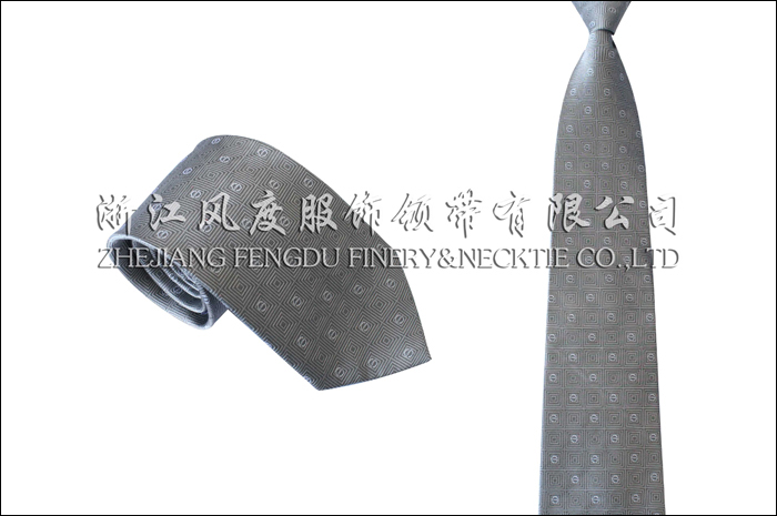 上海地铁 色织真丝领带