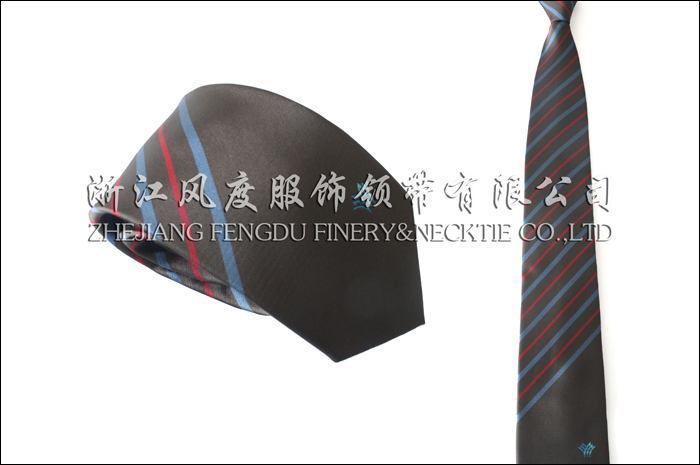 广西南宁地铁 色织涤丝领带