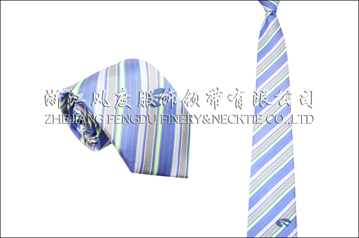 贵州高速 色织涤丝领带
