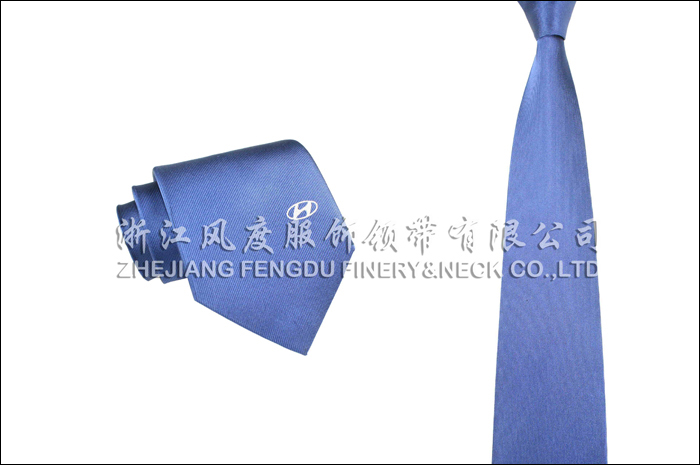 现代 色织真丝领带