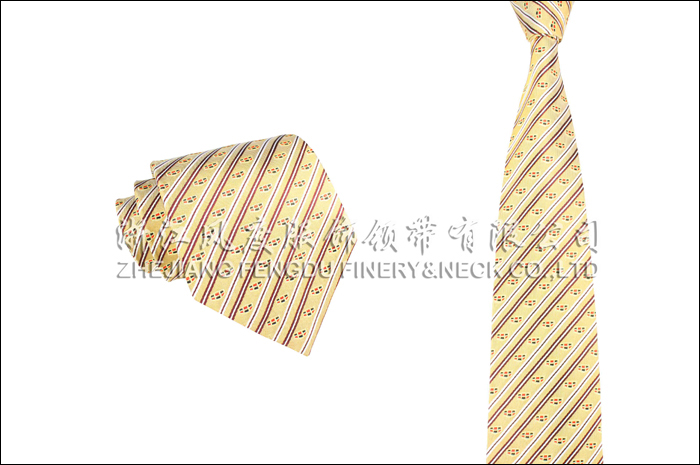 雪佛兰 色织涤丝领带