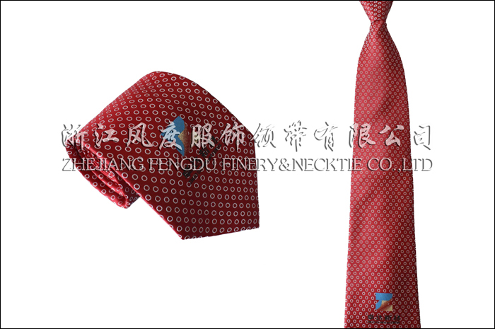 卓达新材 色织涤丝领带