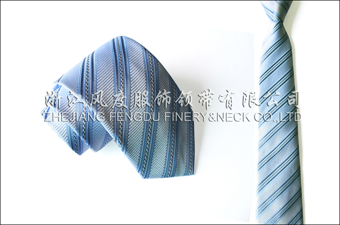 阳光时尚 色织涤丝领带
