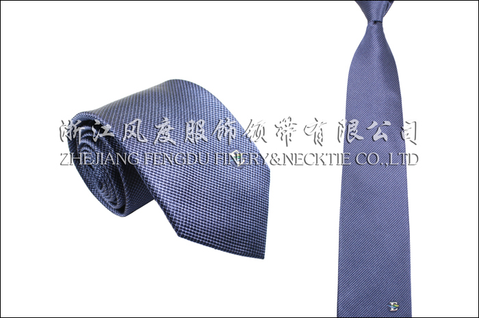 东湖宾馆 色织真丝领带