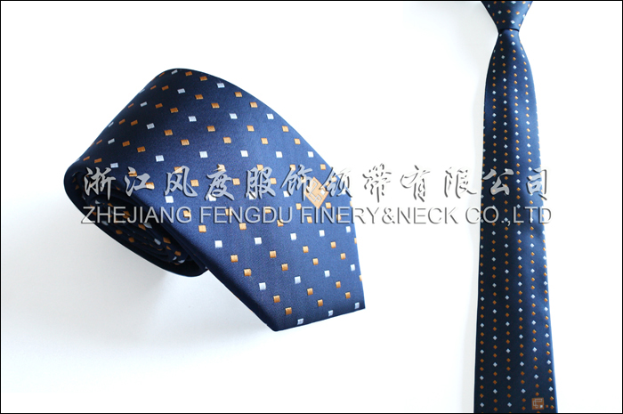 金地物业 色织涤丝领带