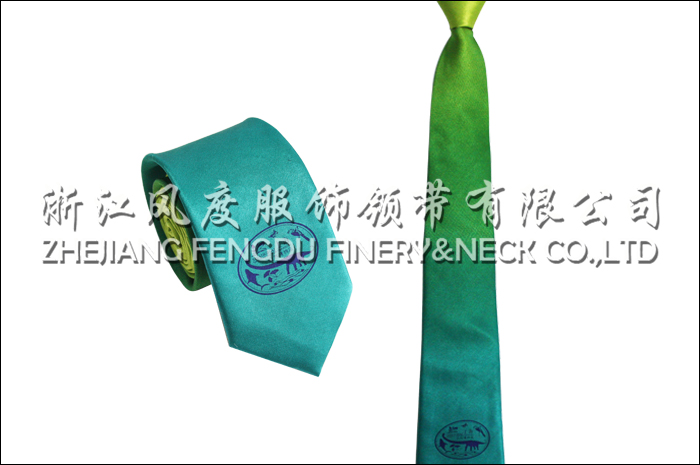 上海自然博物馆 印花真丝领带