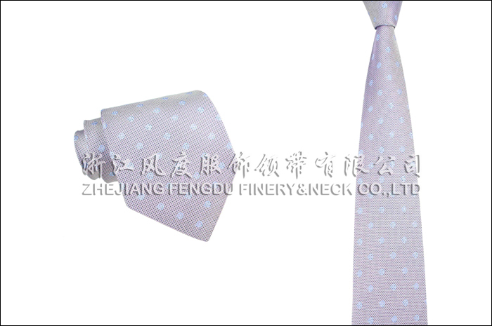 潍坊银行 色织真丝领带