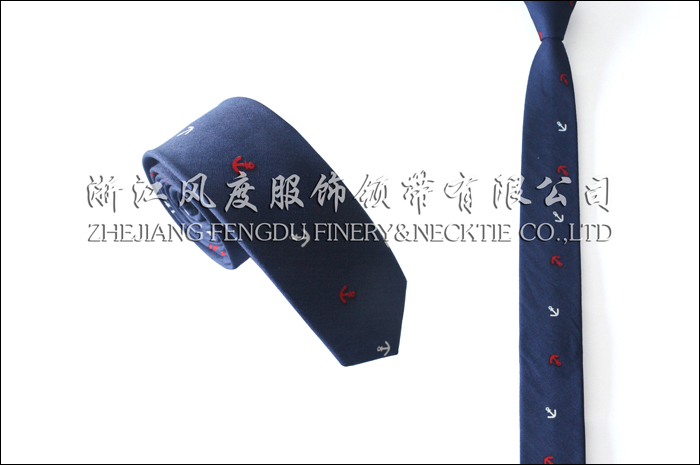 印花纯棉领带