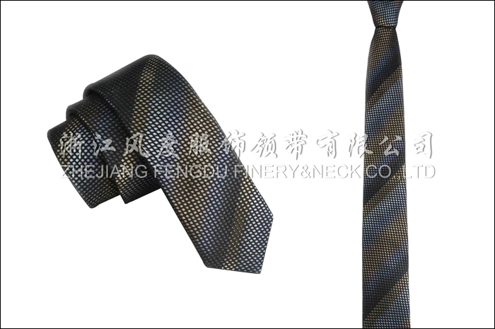 色织真丝时尚领带