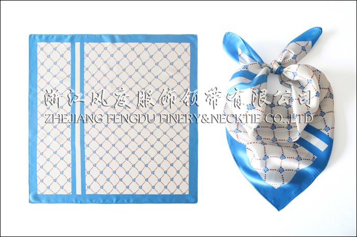 真丝小方巾