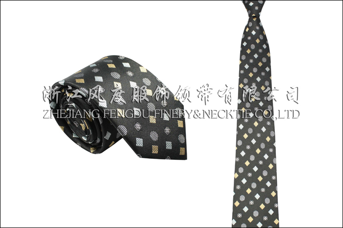 色织真丝领带