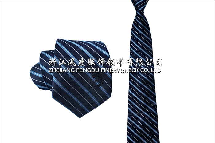晋中银行 色织真丝领带
